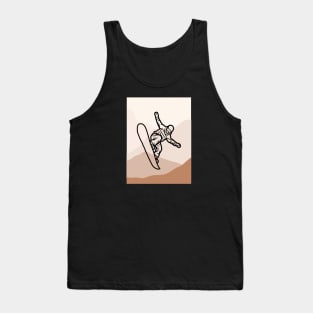 Big Air Snowboarding Tank Top